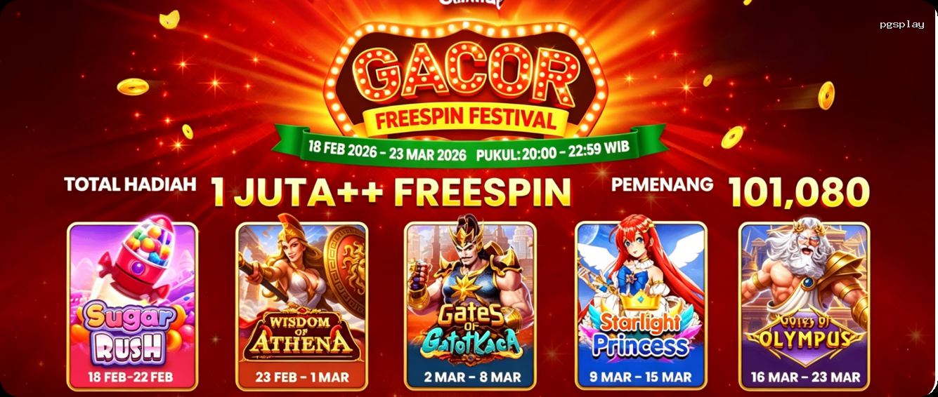 Login pgsplay Sekarang Bonus Melimpah